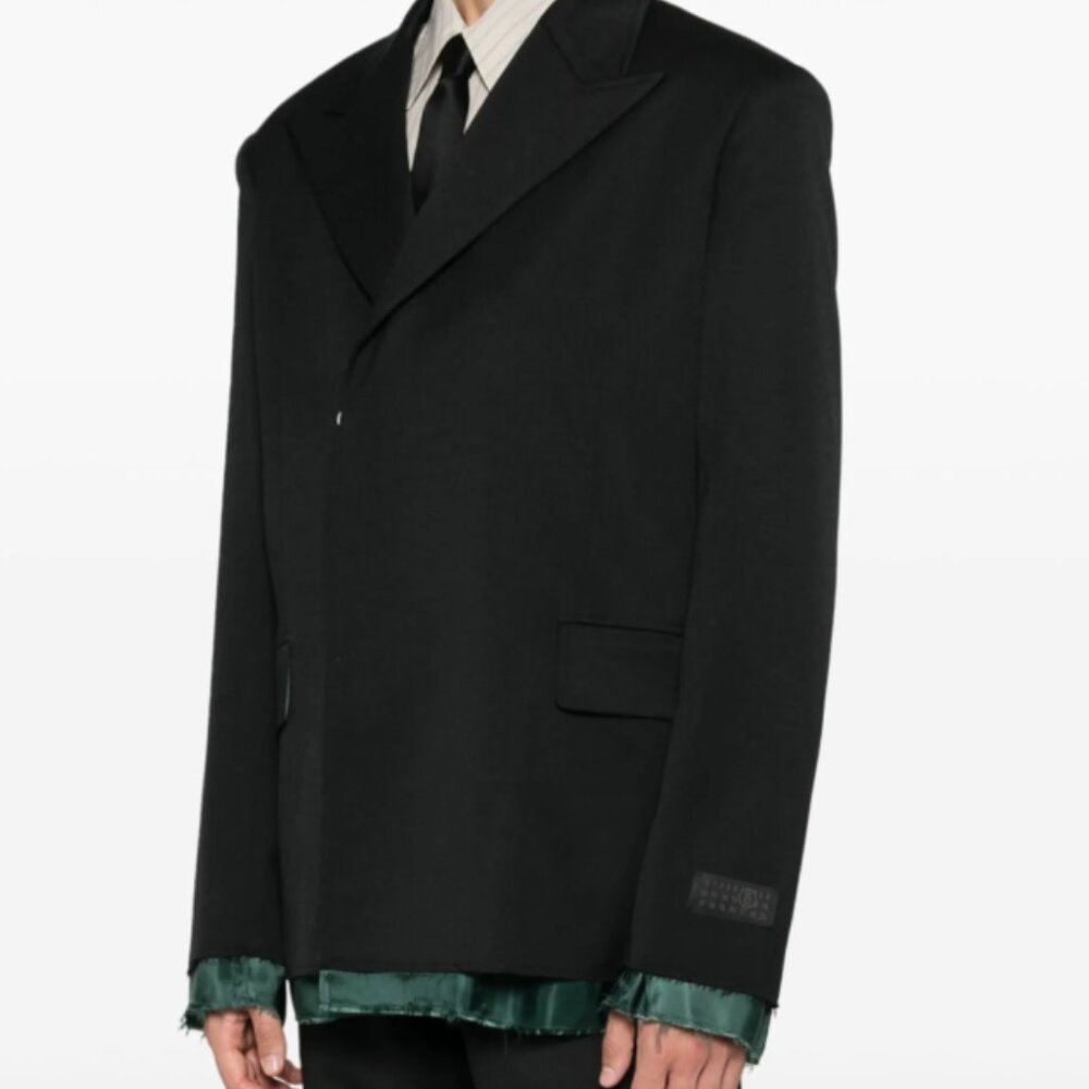 BNWT AW24 MM6 MAISON MARGIELA SINGLE STITCH BLAZER JACKET 48 & 50 - Picture 14 of 16